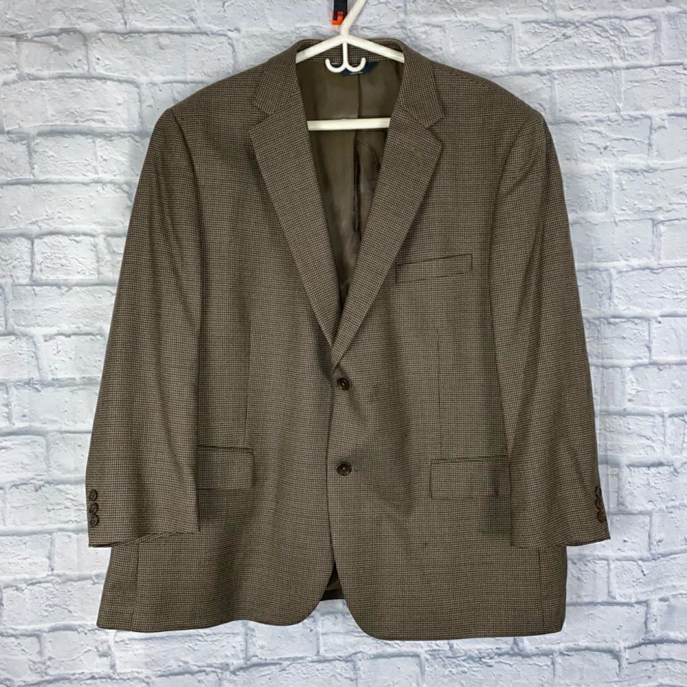 Pronto Uomo platinum luxury wool fully lined  2 button blazer men